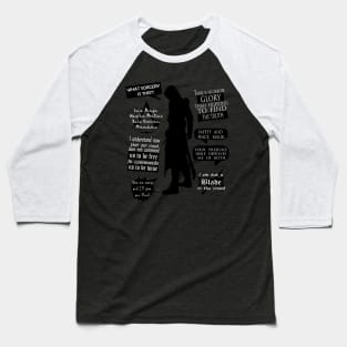 Altaïr Quotes Baseball T-Shirt